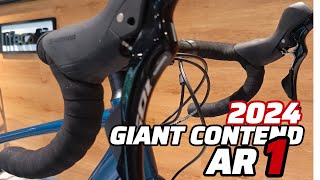 2024 GIANT CONTEND AR 1 SMALL SEA SPARKLE  WEIGHT  SHIMANO 105 12 SPEED [upl. by Freddy]