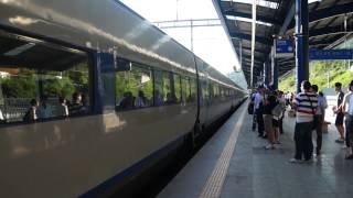 Korail KTX train arriving at Changwon Jungang Station [upl. by Mafalda]