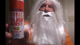 Bud Light Seltzer Flavor Burst Strawberry Kiwi Review ASMR [upl. by Einiffit]