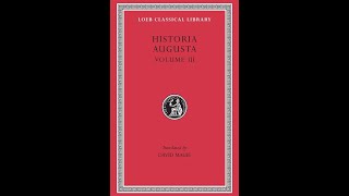 quotScriptores Historiae Augustae Volume IIIquot By David Magie [upl. by Jud459]