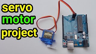 how to test Servo motor using arduino shorts experiment technical [upl. by Adnema]