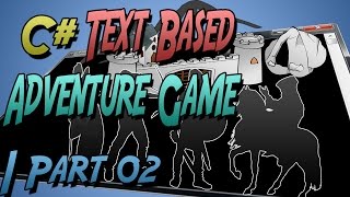 C Lets Make Oldschool Text Based Adventure Game  Part 2 [upl. by Lac]