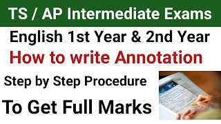 How do you write annotations in EnglishHow do you annotate step by stepWhat are annotation example [upl. by Leicester]