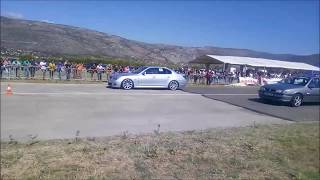 BMW E60 530d  535d vs Opel Vectra GSI Turbo [upl. by Verine726]