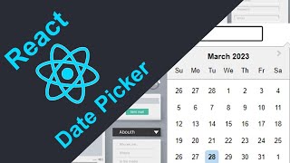 ReactJS Projects Adding Calendar  Date Picker in ReactJS Application [upl. by Margy]