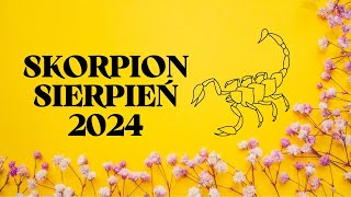 SKORPION♏ Zachowaj zimną krew✨ SIERPIEŃ 2024 ✨ Tarot✨Horoskop [upl. by Canty998]