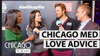 Torrey DeVitto and Nick Gehlfuss Give Us Insider Information  NBC Chicago [upl. by Malita]