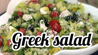 Combine flavors and colors in a fresh and savory Greek salad [upl. by Anastase]