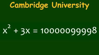 Can you Solve Cambridge University Entrance Exam [upl. by Attah905]