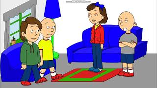 Caillou Gets a Old David VoiceUngrounded And Classic Caillou Gets Grounded [upl. by Nerhtak]