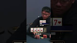 Triple Barrel Bluff  Will It Get Through poker fyp [upl. by Nikaniki]