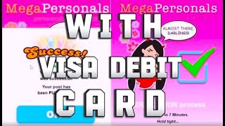 MegaPersonals  New Update  Age Smart Verification  Visa Master Card  Basic Tech [upl. by Hsakiv]