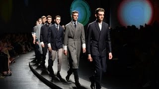 Ermenegildo Zegna SS 2014 Fashion Show by Stefano Pilati [upl. by Eille314]