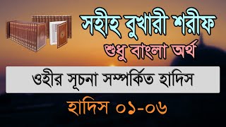 বুখারী শরীফ বাংলা ১ম খন্ড হাদিস ০১০৬  Bukhari Sharif Bangla Hadis 0106 [upl. by Etolas]