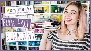 Bücher günstig kaufen 📚  Arvelle Book Haul amp Unboxing [upl. by Ledoux40]