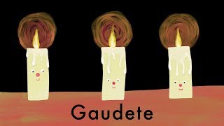 Gaudete  Traditional Medieval Christmas Carol  Singalong Lyrics in Latin [upl. by Gautier721]