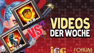 Erklärung der FlammenwacheSteinhaut und Danke an IGG   Castle Clash [upl. by Telford]