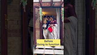 Before amp After Going To Function 🤣 uk mallu couple comedy funny shorts relatable enjoy fun [upl. by Tnomal]