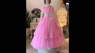 new latest partywear heavy lehengacholicollection youtubeshort viralvideo [upl. by Arhat]