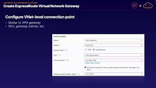 Implement an ExpressRoute Gateway [upl. by Chrotoem]