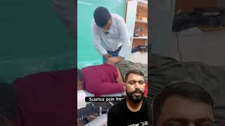 Sciatica pain chiropractic treatment in India trendshortfeed viralshorts [upl. by Alisander]