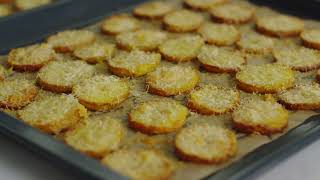 crispy parmesancrusted potato and rocket salad  donna hay [upl. by Eirrem]