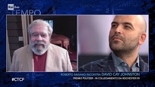 Roberto Saviano e David Cay Johnston  Che Tempo Che Fa 01112020 [upl. by Rombert]