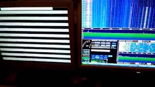 Test  Tempest for Eliza Generate radio modulation signal by showing patterns on your monitor [upl. by Atirak328]