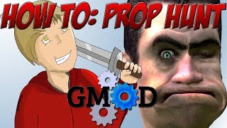 How To Play Prop Hunt on Gmod With Friends Easy [upl. by Natal550]