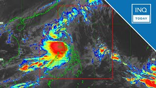 Kristine keeps strength over Northern Luzon 7 areas under Signal No 3  INQToday [upl. by Inanak]