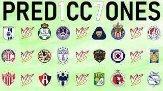 🔥PREDICCIONES JORNADA 17 APERTURA 2024 LIGA MX [upl. by Ailesor]