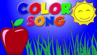 Warna Lagu Bhs Inggris  Pendidikan Video  Educational Video  Color Song In English [upl. by Roley]