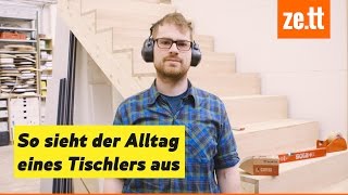 6 Fakten zum Job als Tischler  Auf Arbeit [upl. by Othella]