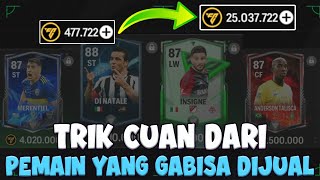 TRIK CUAN MEMANFAATKAN PEMAIN GRATISAN ATAU GABISA DIJUAL DENGAN CARA INI  EA FC MOBILE [upl. by Ybsorc813]