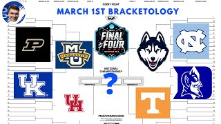 Bracketology Update  March 1 2024 [upl. by Fazeli721]