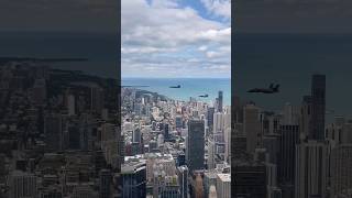 Flyby over the Windy City [upl. by Thurmond932]