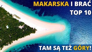 Makarska i wyspa Brać co zobaczyć atrakcje Biokovo Dalmacja Chorwacja samochodem [upl. by Middleton]