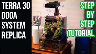 ‼️Terra 30 Dooa system Replica Step by step paludarium 😃👍 [upl. by Luelle]