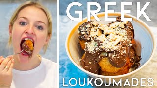 EASY Loukoumades Greek Doughnuts [upl. by Selin]