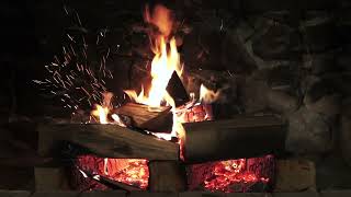 Real time burning Fireplace  No loop High Quality 2 Hours [upl. by Dennard496]