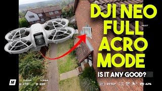 IS THE DJI NEO ANY GOOD AT ACRO [upl. by Lexy]