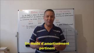 Vidéo 36  lamortissement selon les unités produites [upl. by Callas]