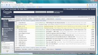 Google Mail Teil 2  Google Mail Konto erstellen und konfigurieren [upl. by Seibold]