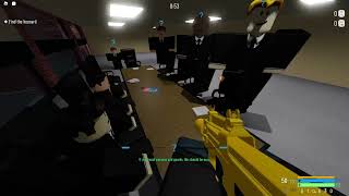 회의시간에 총들고 가기 RampB bank 스텔스 Roblox Notoriety RampB Bank Stealth [upl. by Neal735]