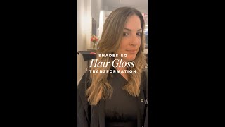 Redken Shades EQ Hair Gloss Transformation  Shorts  Haircom by LOreal [upl. by Alodi676]