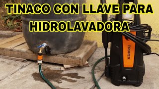 TINACO CON LLAVE DE 12 PARA HIDROLAVADORA [upl. by Ferree]