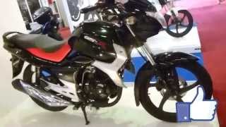 2015 Suzuki GS 150 R negra 2015 al 2016 video precio ficha tecnica Caracteristicas Colombia [upl. by Aynas]