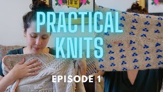 Practical Knits Episode 1  Oslo hats Balan Cardigan [upl. by Baalman]