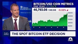 Spot bitcoin ETF decision What an approval could mean for crypto at large [upl. by Imas341]