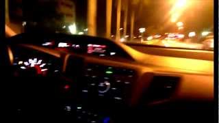 2012 Civic Si Flashpro Reflash Basemap Night Cruise [upl. by Yenruogis639]